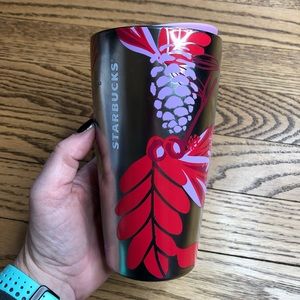 Starbucks Holiday Tumbler Travel Mug Ceramic Stainless Steel